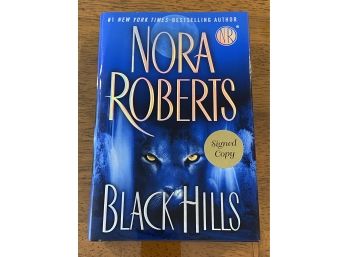 Black Hills By Nora Roberts Signed First Edition