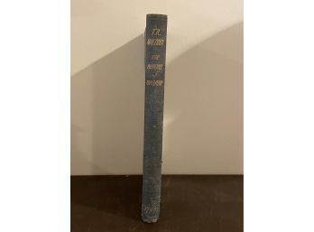 Parallel Chapters From The First And Second Editions Of The Principle Of Population By T. R. Malthus 1895