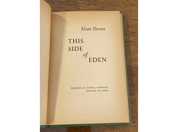 This Side Of Eden By Elam Davies Signed