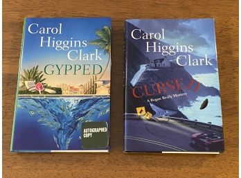 Gypped & Cursed By Carol Higgins Clark Signed