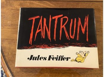 Tantrum By Jules Feiffer First Edition Illustrated