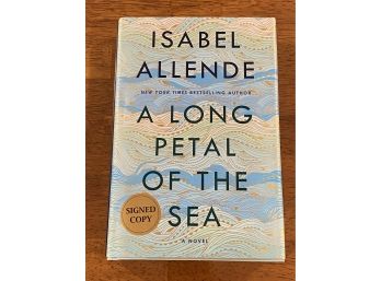 A Long Petal Of The Sea By Isabel Allende Signed First Edition