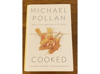 Cooked By Michael Pollan Signed First Edition