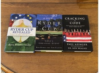 Signed Ryder Cup First Editions