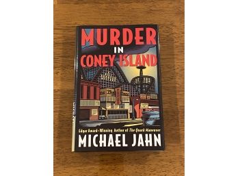 Murder In Coney Island By Michael Jahn Signed First Edition