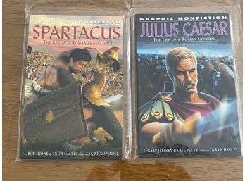 Graphic Nonfiction Spartacus & Julius Caesar