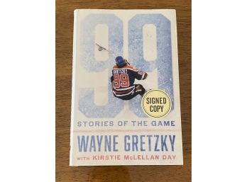 Stories Of The Game By Wayne Gretzky Signed First Edition First Printing