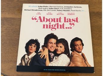 About Last Night Music From The Motion Picture LP