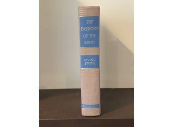 The Passions Of The Mind A Novel Of Sigmund Freud By Irving Stone First Edition