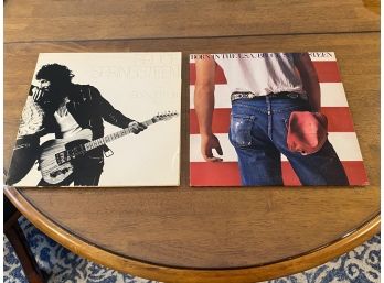 Bruce Springsteen Born To Run & Born In The U.S.A. LPs