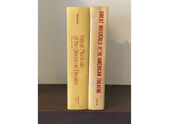 Great Musicals Of The American Theatre By Stanley Richards In Two Volumes