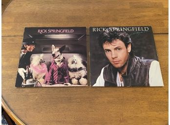 Rick Springfield Success Hasn't Spited Me Yet & Living In Oz LPs