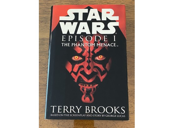 Star Wars Episode 1 The Phantom Menace By Terry Brooks First Edition First Printing