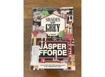 Shades Of Grey By Jasper Fforde Advance Uncorrected Proof First Edition