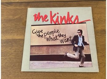 The Kinks Give The People What They Want LP