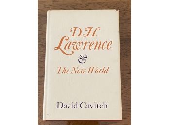 D. H. Lawrence & The New World By David Cavitch Review Copy
