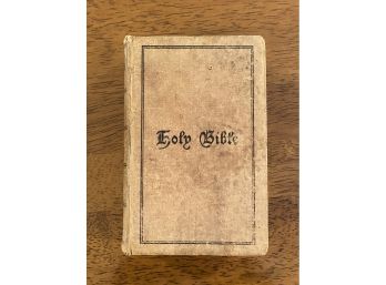 Holy Bible Containing The Old And New Testaments 1893