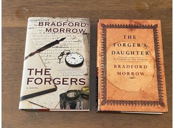 The Forgers & The Forger's Daughter By Bradford Morrow First Editions First Printings