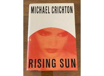 Rising Sun By Michael Crichton First Edition First Printing