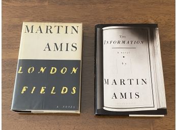 London Fields & The Information By Martin Amis First Editions First Printings
