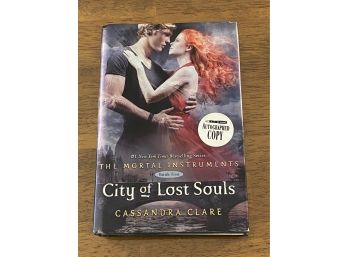 City Of Lost Souls By Cassandra Clare Signed First Edition First Printing