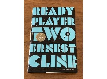 Lady Player Two By Ernest Cline Signed First Edition First Printing