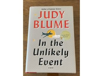 In The Unlikely Event By Judy Blume Signed First Edition First Printing