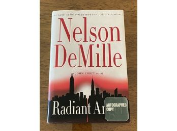 Radiant Angel By Nelson DeMille Signed First Edition First Printing