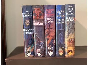 The Wheel Of Time Series By Robert Jordan Book 3 & 5-8
