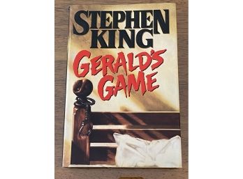 Gerald's Game By Stephen King First Edition