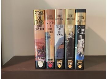 The Sword Of Truth Series By Terry Goodkind Books 2-6 First Editions