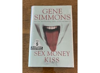 Sex Money Kiss By Gene Simmons Signed Limited First Edition First Printing