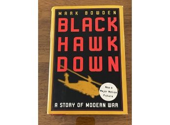 Black Hawk Down By Mark Bowden Signed & Inscribed