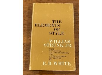 The Elements Of Style By William Strunk, Jr. BCE