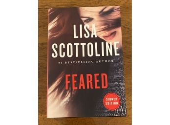 Feared By Lisa Scottoline Signed First Edition First Printing