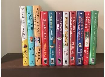 Puzzle Lady Mysteries Lot By Parnell Hall First Editions