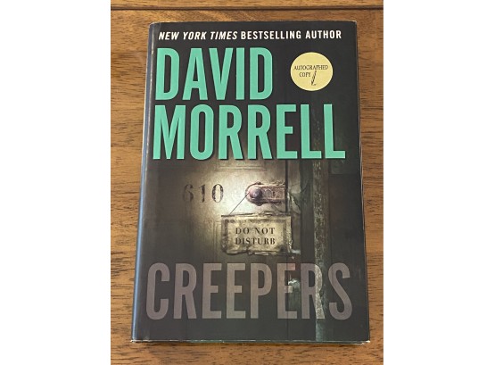 Creepers By David Morrell Signed First Edition First Printing