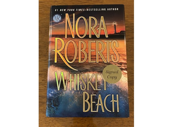 Whiskey Beach By Nora Roberts Signed First Edition First Printing
