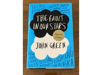 The Fault In Our Stars By John Green Signed First Edition First Printing