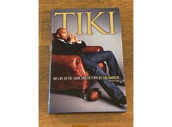 Tiki By Tiki Barber Signed & Inscribed First Edition First Printing