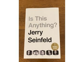 Is This Anything By Jerry Seinfeld Signed First Edition First Printing