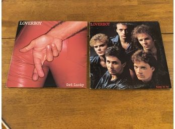 Loverboy Get Lucky & Keep It Up LPs