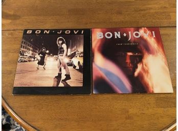 Ben Jovi Self Titled  And 7800 Fahrenheit LPs