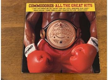 Commodores All The Great Hits LP