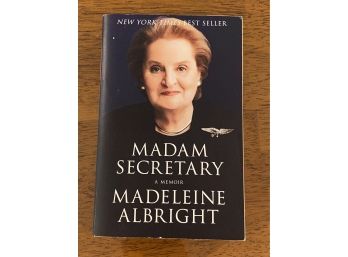 Madam Secretary A Memoir By Madeleine Albright Signed & Inscribed First Paperback Edition