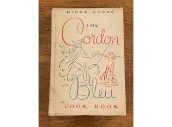 The Cordon Bleu Book Book By Dione Lucas Signed