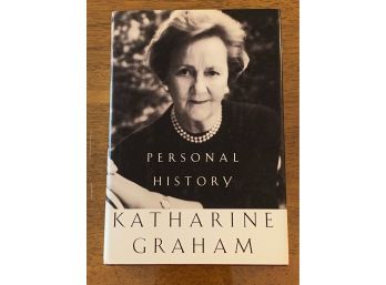 Personal History By Katharine Graham First Edition First Printing