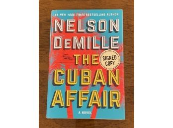 The Cuban Affair By Nelson DeMille Signed First Edition First Printing
