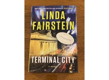 Terminal City By Linda Fairstein Signed First Edition First Printing