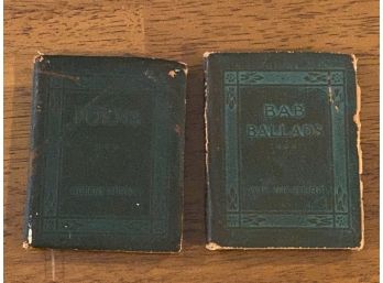 Little Leather Library Poems By Robert Burns & Bab Ballads By W. S. Gilbert